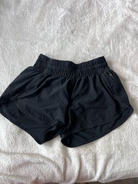lululemon athletica Black Women's Athletic Shorts - Elastic Waist